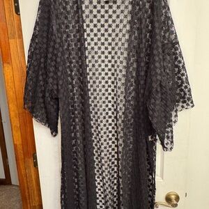 Swim Cover Lace Jacket 2x NEW